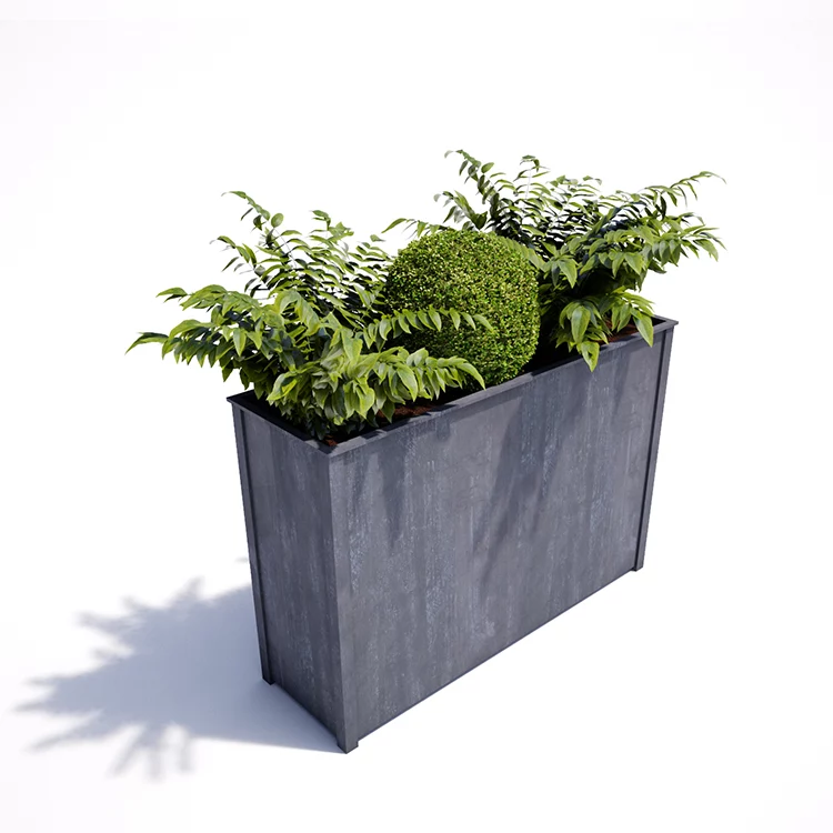 Tall Metal Trough