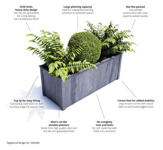 48″ Large Trough | Garden Requisites