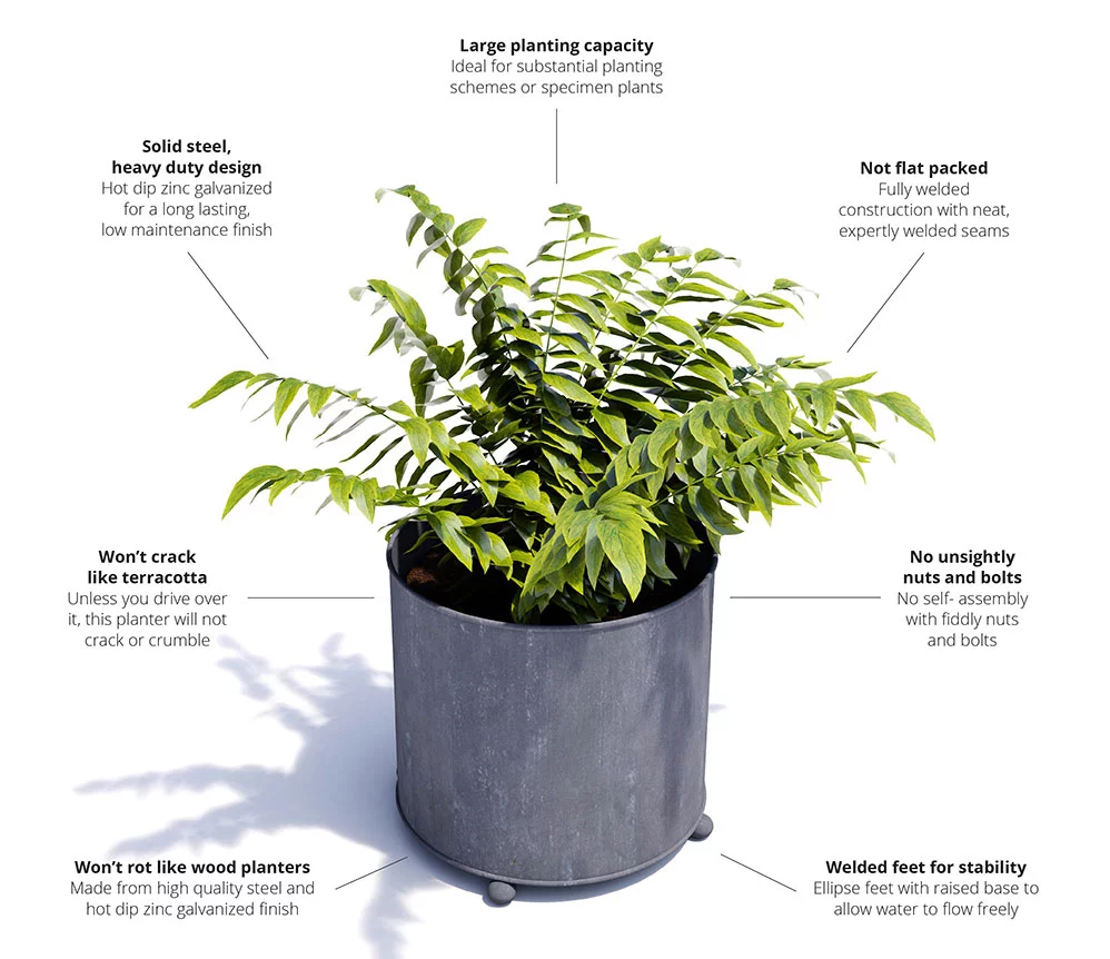 24″ Large Planter
