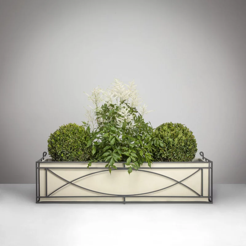 Crescent Window Box with Planter