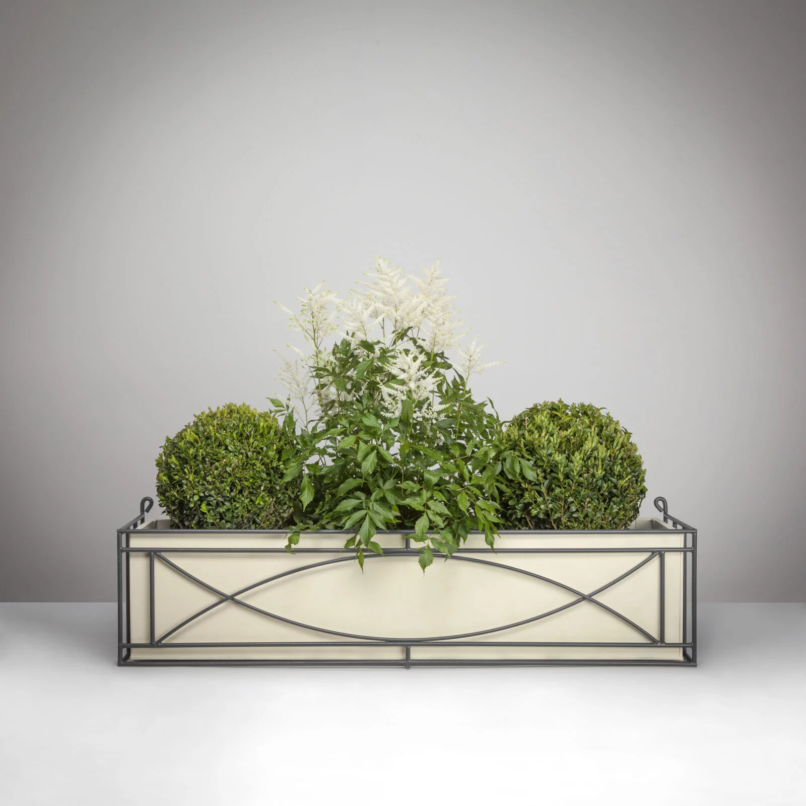 Crescent Window Box with Planter Crescent Window Box with Planter