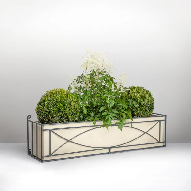 Crescent window box with box
