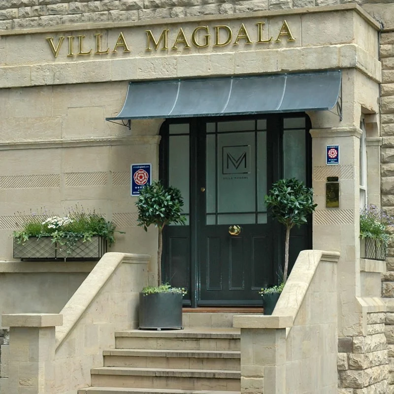 Door Canopy Over Hotel Entrance