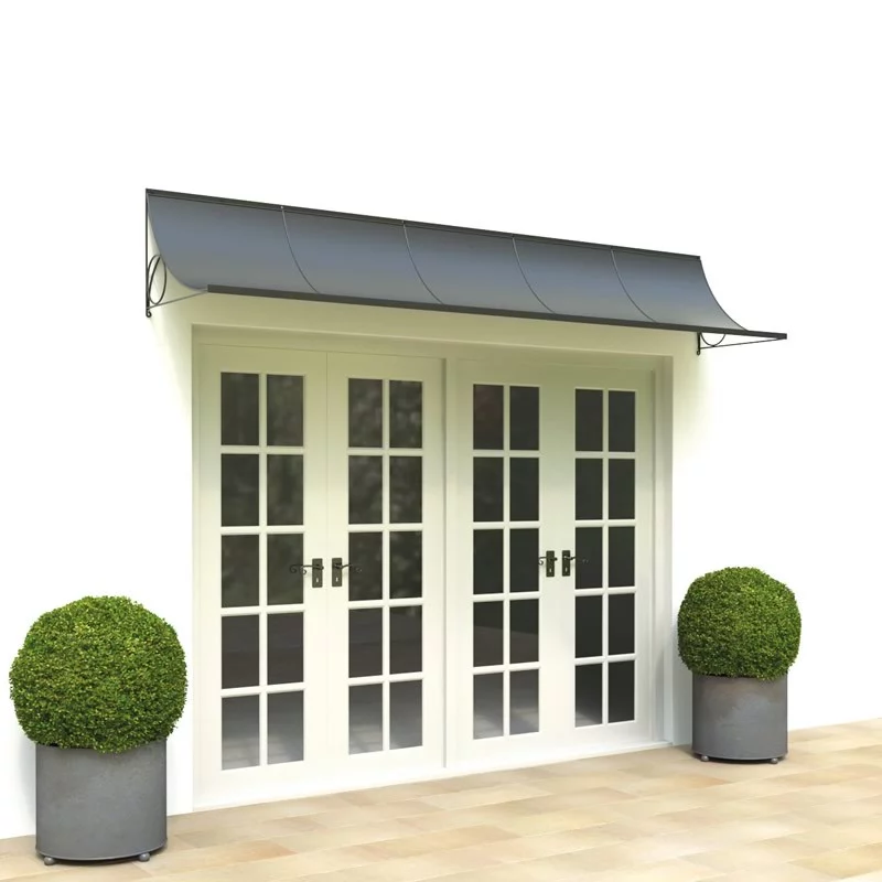 Door canopy for wide doors Door canopy for wide doors