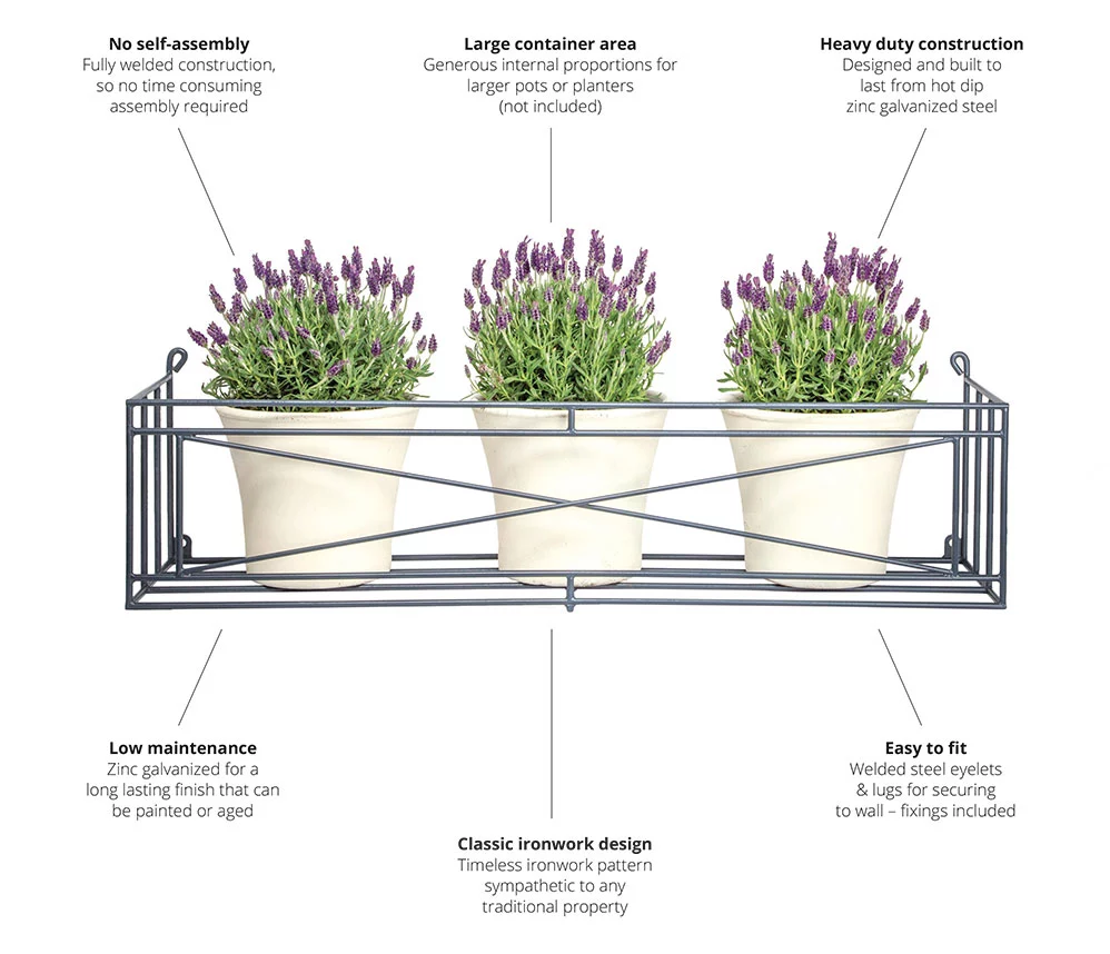 Ironwork Window Box