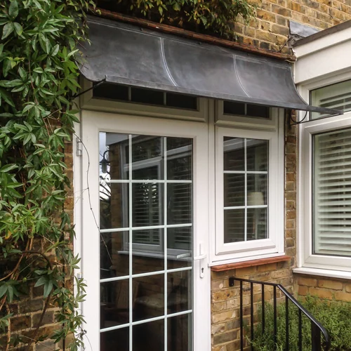 Large door canopy