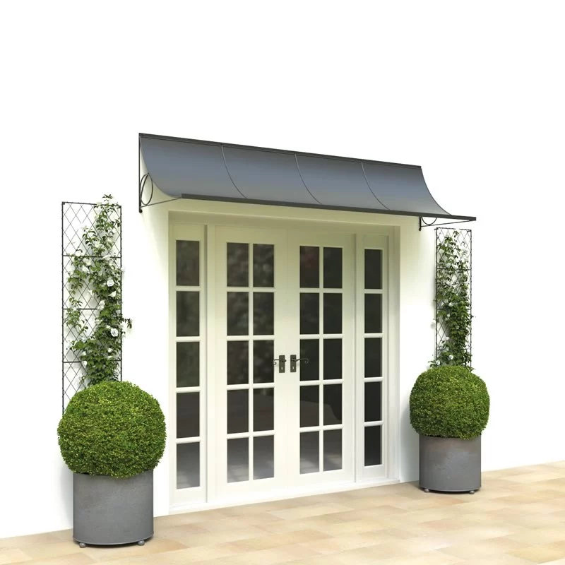 Metal door canopy Metal door canopy