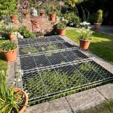 bespoke wirework pond covers