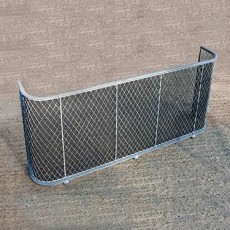 Fireguard with spark liner