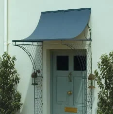 Testimonial grey scoop porch